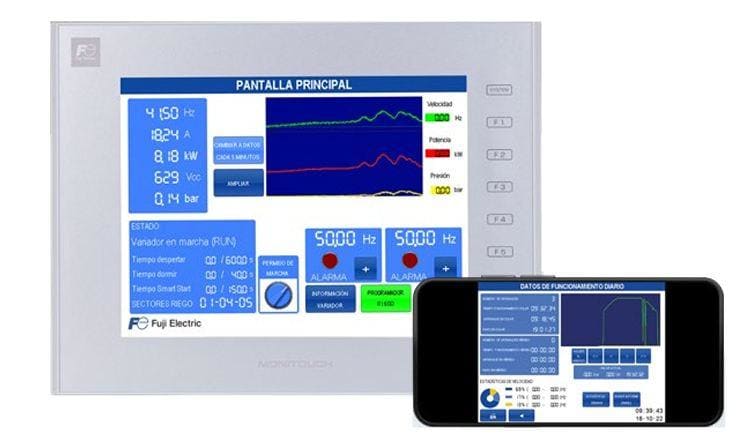 FUJI - SOFTWARE MONITORIZACIÓN REMOTA Y CONTROL DE FRENIC-HVAC PARA V9.