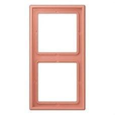 JUNG - MARCO DOBLE LC32111 OCRE ROJO MEDIO