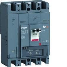 HAGER - INTERRUPTOR AUTOMÁTICO P630 4P4D 630A 40KA RELÉ TM REG