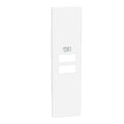 BTICINO - Frontal cargadores USB Living Now - Blanco - 1 módulo