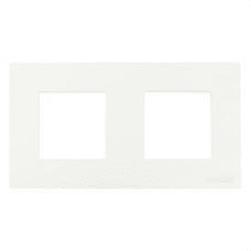 NIESSEN - MARCO IP44 - 2 VENTANAS - BL