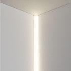 JISO - Disipador de calor Huesca rinconero IP44 exterior Trimless para pladur 13mm 2 metros para tiras de LED IP20 color aluminio garantía 5 años