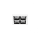 JISO - Downlight TOP OWL R4L LED SMD 14W 3000K 15° driver incluido On-Off blanco técnico grafito