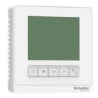 APC by Schneider Electric - Termostato, SpaceLogic, FCU, Encendido/Apagado, Protocolo, 3 Velocidades + Automático, 240 V, LCD, Blanco