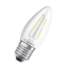 LEDVANCE - Lámpara LED Classic B 40 Filament DIM P 4.8W 827 Clear E27