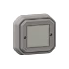 LEGRAND - Comando de iluminación inalámbrico sin pilas monobloc Plexo - Gris