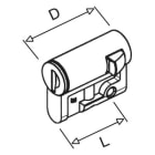 ABB - CIERRE POR LLAVE V.2432 E SP/VP/M4000
