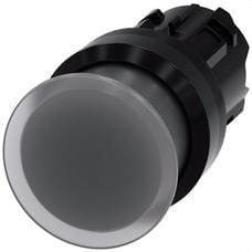 SIEMENS - PULSADOR DE SETA ILUMINADO, 22MM, REDONDO, PLASTIC