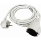 TRADEFORCE - ALARGADOR SCHUKO PVC IP20 3M BLANCO 3G1.5 H05VV-F