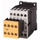 EATON - CONTACTOR DE SEGURIDAD; CONEXIÓN A TORNILLO; 3 POLOS + 2 NO + 3 NC; 7 A; 3 KW; AC-3; 24 V DC