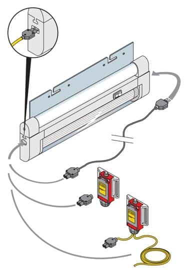 ABB - IS2 Lámpara led 3,6W, 24Vc.a./c.c. L=342
