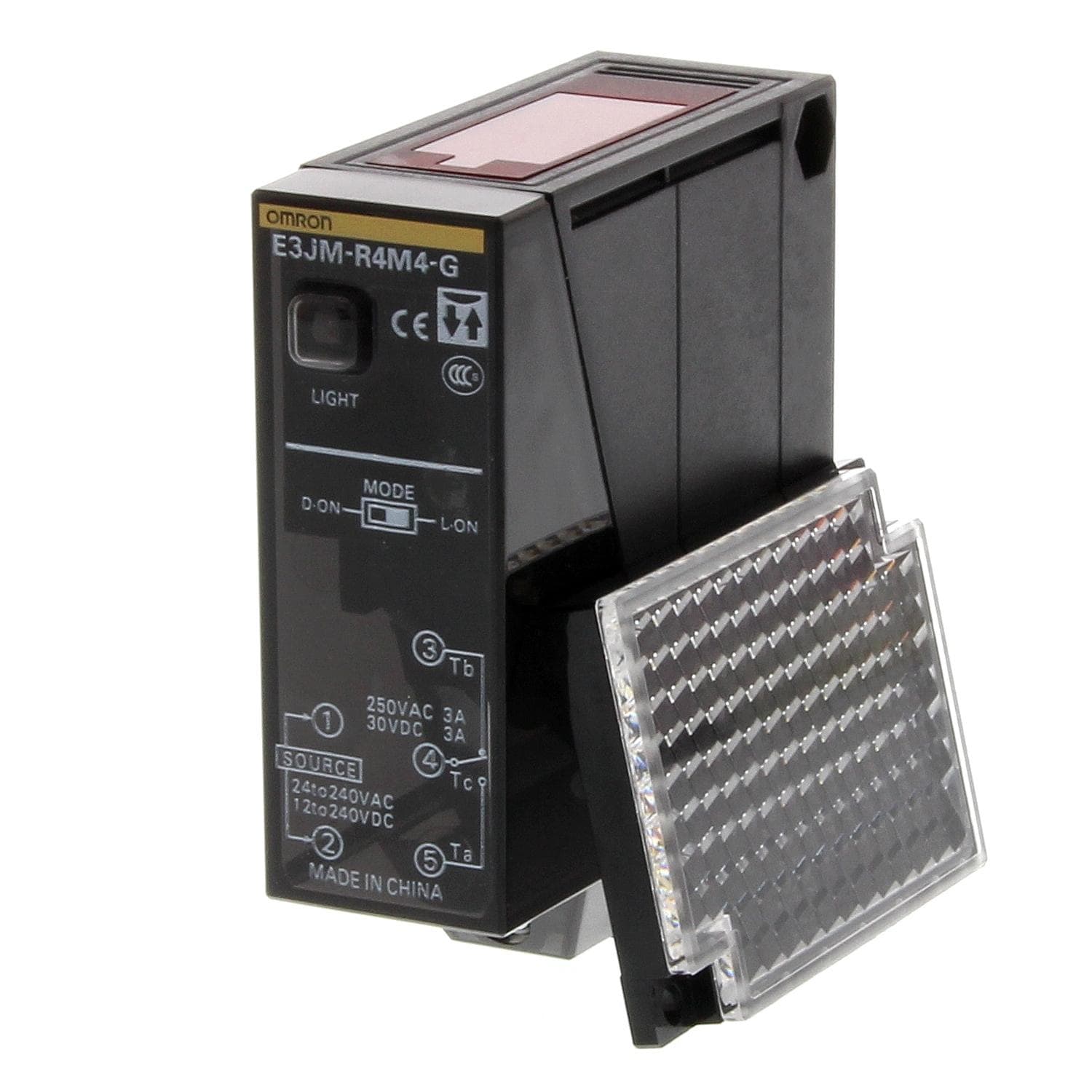 OMRON - SOR.FOT.RETRO-REFLECTANTE,4M,AC/DC,RL E3JM-R4M4T-G