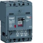 HAGER - INTERRUPTOR AUTOMÁTICO CAJA MOLDEADA H3+ P160 3P3D