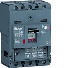 HAGER - INTERRUPTOR AUTOMÁTICO CAJA MOLDEADA H3+ P160 3P3D