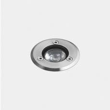 LEDS-C4 - Empotrable de suelo IP66-IP68 (5m) aro LED 6.1 blanco cálido 3000K 48V-PWM acero inoxidable AISI 316 423lm