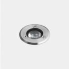 LEDS-C4 - Empotrable de suelo IP66-IP68 (5m) aro LED 6.1 blanco cálido 3000K 48V-PWM acero inoxidable AISI 316 423lm