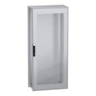 APC by Schneider Electric - Armario modular de acero descarbonizado PanelSet SFN, puerta de cristal, 1800x800x400mm, IP55