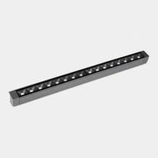 LEDS-C4 - Luminaria lineal IP65 Cube Pro Linear Efficiency 1000mm superficie LED 67.6 blanco cálido 2700K gris urbano 4300lm