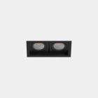 LEDS-C4 - Downlight MULTIDIR TRIM SMALL DOUBLE 21.4W blanco cálido 3000K CRI 90 24.5º DALI-2 negro IN IP20 / OUT IP54 2288lm