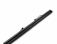 FARO - CARRIL EMPOTRABLE NESO SLIM 2M NEGRO