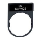 Schneider Electric - Porta etiqueta francés  en servicio