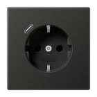 JUNG - ENCHUFE CON USB-C SERIE LS ANTRACITA