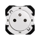 SIMON - Base de enchufe CLEAN francesa blanco