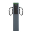 SIMON - Punto de recarga columna Simon NEON 2xcable espiral 4m T2 22kW máximo 44kW trifásico + Módem 4G