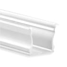 JISO - Disipador de calor PRO Burgos S aluminio empotrado 23,5x15mm 2 metros color blanco técnico