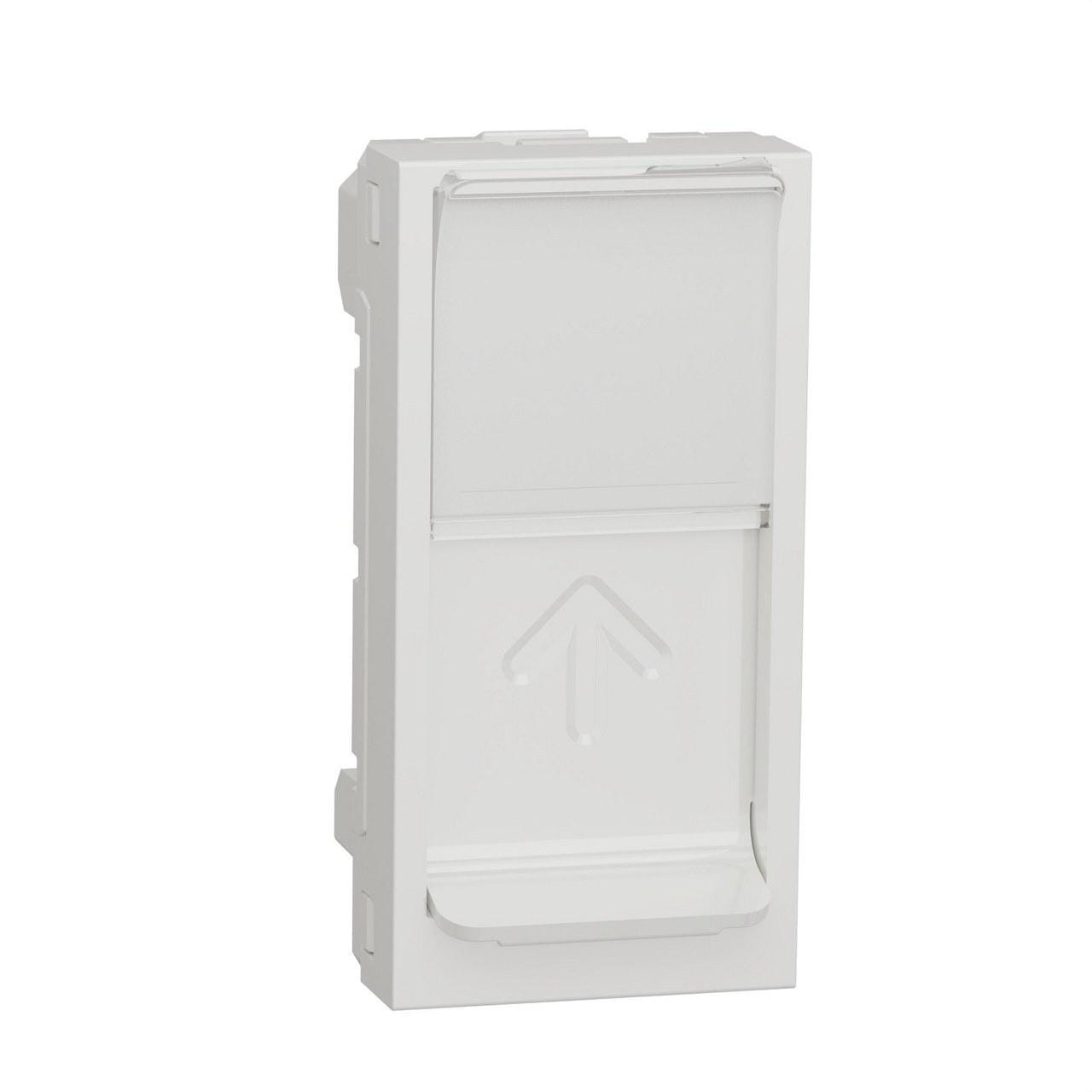 Schneider Electric - Carátula toma RJ45 1 modulo polar