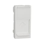 Schneider Electric - Carátula toma RJ45 1 modulo polar