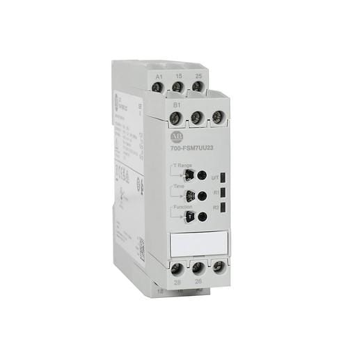 ROCKWELL - DIN RAIL MOUNT TIMING RELAY, 22.5MM 700-FSM8UU23