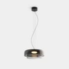 LEDS-C4 - Luminaria colgante Levels 2 Bodies diámetro 420mm y 320mm LED 19 SW 2700-3000-4000K DALI2 negro 1255lm