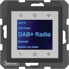 HAGER - RADIO TOUCH DAB+ BERKER S/B ANTRACITARACITA