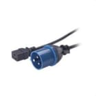 APC by Schneider Electric - Cable de alimentación, C19 a IEC309 16 A, 2,5 m
