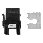 TELEVES - CONECTOR RJ45 UTP CAT 6 H 90º/180º NEGRO CJ15