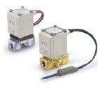 SMC - VX222AGAXB  ELECTROVÁLVULA DE 2 VÍAS, AGUA, 24 VDC, ROSCA GAS 1/4