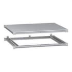 Schneider Electric - Marco superior e inferior para armario PanelSeT SFN An 1000 L 800 mm, techo incluido