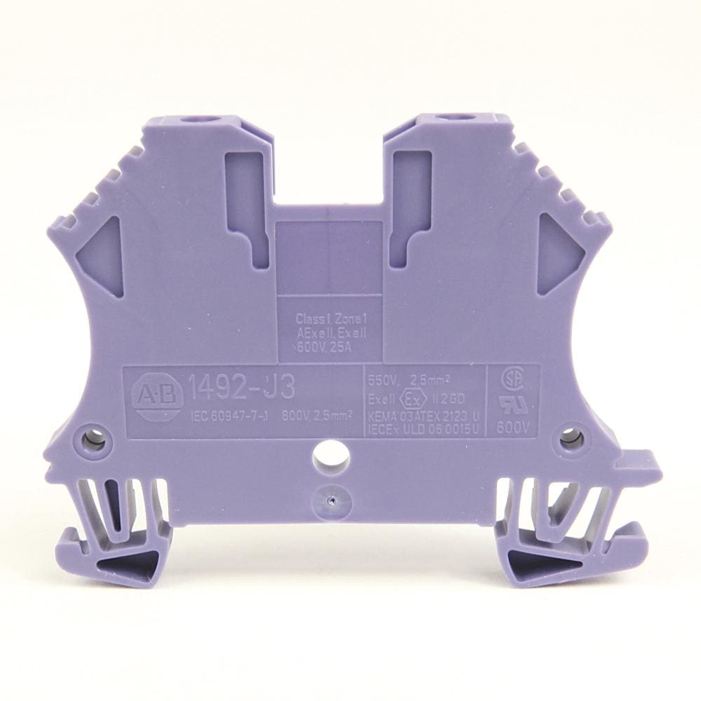 ROCKWELL - 2.5 SQUARE MM STANDARD TERMINAL BLOCK 1492-J3-Y