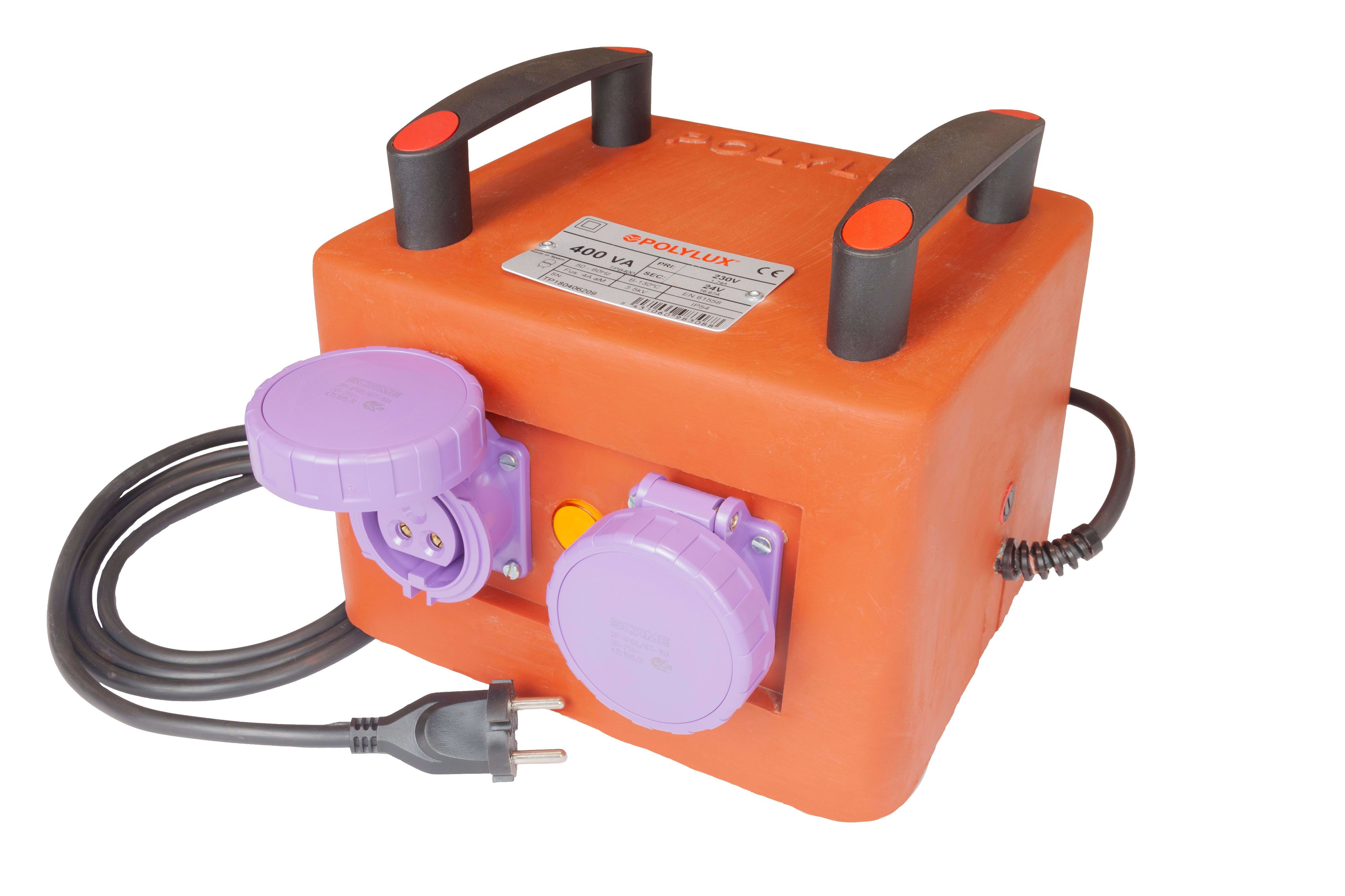 POLYLUX - TRAFO II 400 VA SEGUR. S/24 V