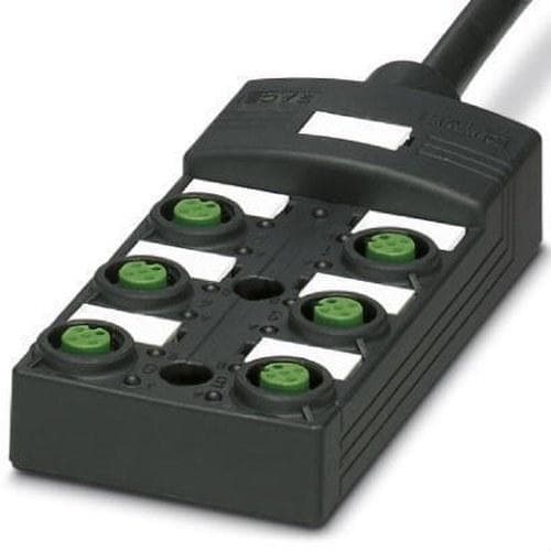 PHOENIX CONTACT - Caja SACB-6/12-5,0PUR SCO P de sensores/ actuadores
