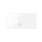 SIMON - Tapa cargador USB C blanco brillante Simon 100