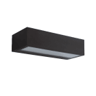 LEDS-C4 - Aplique IP65 Nemesis Slim LED 8.8 SW 2700-3200-4000K ON-OFF marrón 830lm