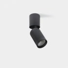 LEDS-C4 - Plafón Iris Surface 11.7W blanco cálido 3000K CRI 90 ON-OFF negro IP23 721lm