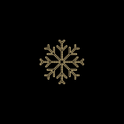 PRILUX - Motivo decorativo STAR FLAKE cálido 120cm