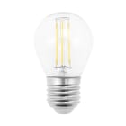 PRILUX - LLED.FISENSE BALL SMART 4W POT.230Vac,UN FLUJO 403lm 2700K.CASQ.E27 FORMA ESFER.