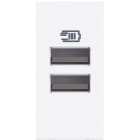 BTICINO - CL-BASE USB A+A 3A/5V 1M BLAN