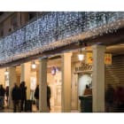 PRILUX - Luminaria decorativa LED SCREENLIGHT 2x3m 600 LEDs blanco cable blanco
