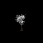 PRILUX - Motivo luminaria decorativa CHERRY BLOSSOM TREE 1,8m blanco