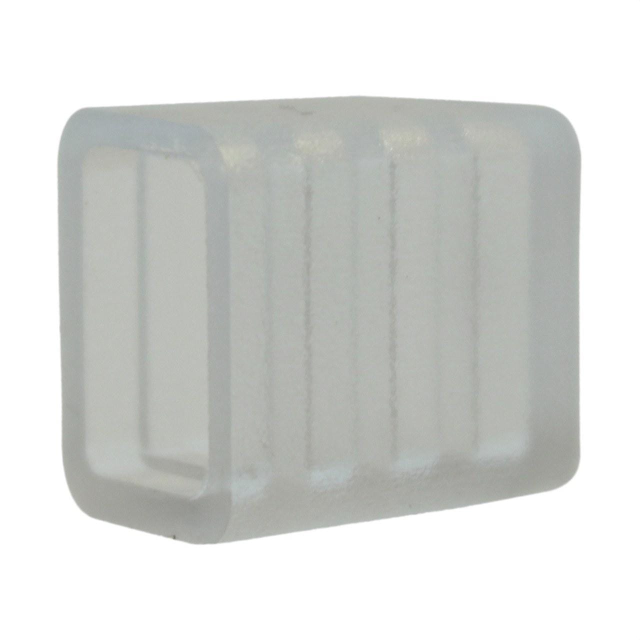 PRILUX - Tapa final transparente para finalización de montaje tira LED MAXIBRILLO.